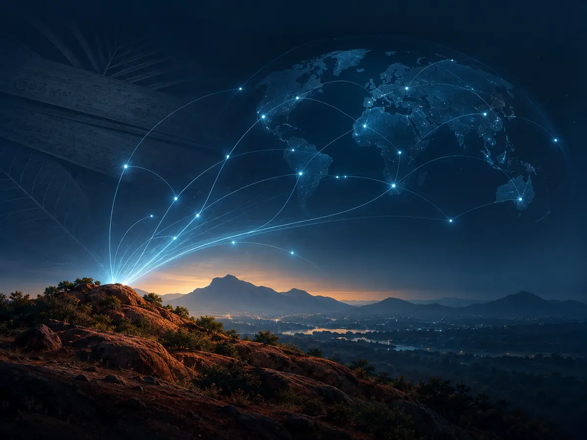 Salem hills and heritage connecting to a global digital network